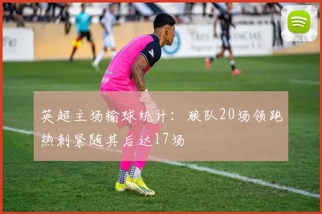 英超主场输球统计：狼队20场领跑热刺紧随其后达17场